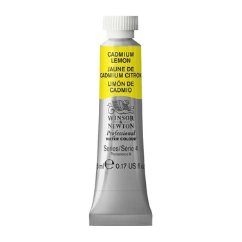 Winsor & Newton 5ml Professional Watercolour Tube Cadmium Lemon S4