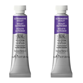 2PK Winsor & Newton 5ml Professional Watercolour Tube Cobalt Blue S4