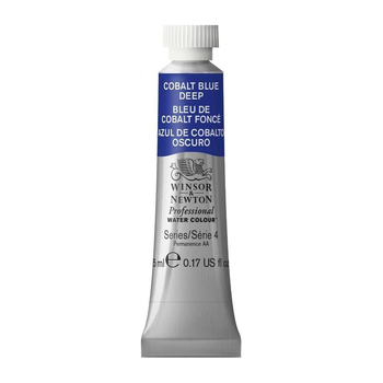 Winsor & Newton 5ml Professional Watercolour Tube Cobalt Deep Blue S4