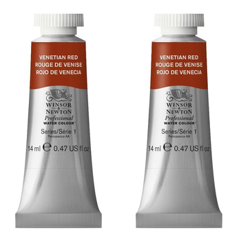 2PK Winsor & Newton 14ml Professional Watercolour Tube Manganese Blue Hue S2