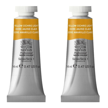 2PK Winsor & Newton 14ml Professional Watercolour Tube Winsor Lemon S1