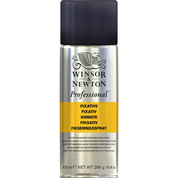 Winsor & Newton 400ml Aerosol Professional Fixative Art Protection - Clear