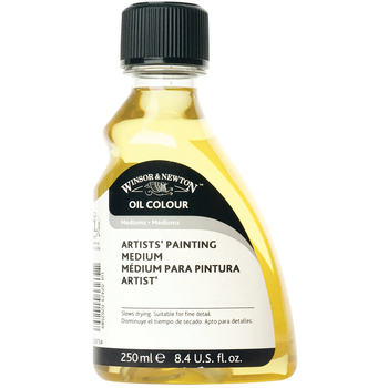 Winsor & Newton 250ml Oil Colour Artists Painting Medium