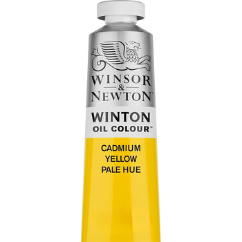 Winsor & Newton 200ml Winton Oil Colour Paint Tube Cadmium Yellow Pale Hue