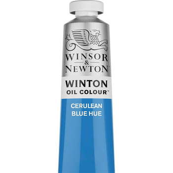 Winsor & Newton 200ml Winton Oil Colour Paint Tube Cerulean Blue Hue