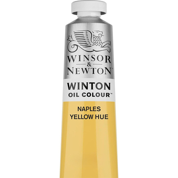 Winsor & Newton 200ml Winton Oil Colour Paint Tube Naples Yellow Hue