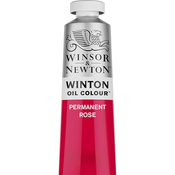Winsor & Newton 200ml Winton Oil Colour Paint Tube Permanent Rose
