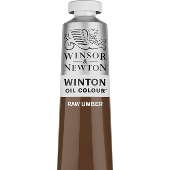 Winsor & Newton 200ml Winton Oil Colour Paint Tube Raw Umber