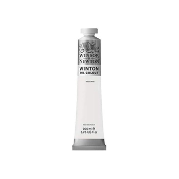 Winsor & Newton 200ml Winton Oil Colour Paint Tube Titanium White