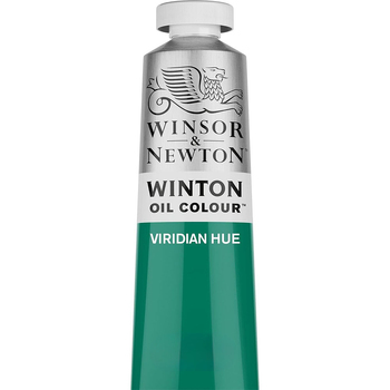 Winsor & Newton 200ml Winton Oil Colour Paint Tube Viridian Hue