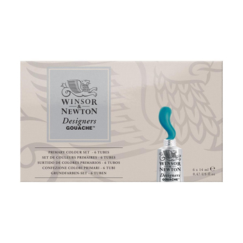 Winsor & Newton 14ml Designers' Gouache Primary Colour Colour Sets