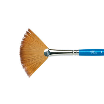 Winsor & Newton CWC Cotman Series 888 Fan Paint Brush Long Handle - Size 6