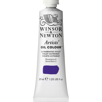 Winsor & Newton Artists Oil Colour 37ml Paint Tube Ultramarine Violet S2