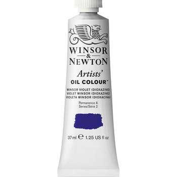 Winsor & Newton Artists Oil 37ml Paint Tube Winsor Violet Dioxazine S2