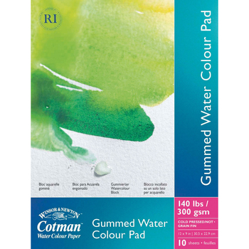Winsor & Newton A3 Gummed Watercolour Pad 10-Sheet 300gsm