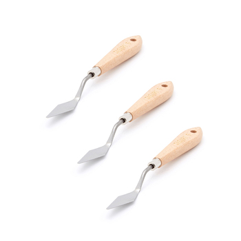 3PK Jasart No.5 Painting/Palette Art Knife 25cm w/ S/S Blade/Wooden Handle