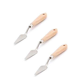 3PK Jasart No.7 Painting/Palette Art Knife 25cm w/ S/S Blade/Wooden Handle