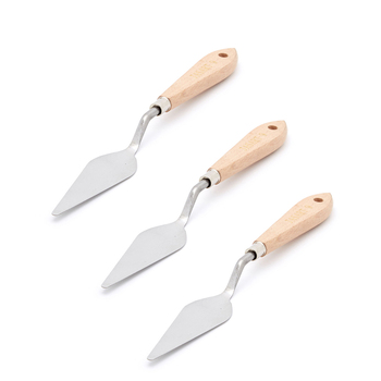 3PK Jasart No.9 Painting/Palette Art Knife 28cm w/ S/S Blade/Wooden Handle