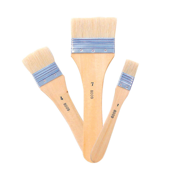 3pc Jasart Chunky Bristle Brush Trio Set Sizes 1/4/7