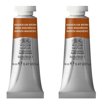 2PK Winsor & Newton 14ml Professional Watercolour Tube Lemon Yellow Deep S2