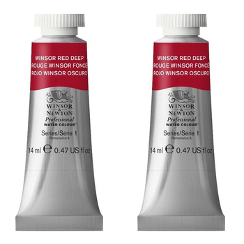 2PK Winsor & Newton 14ml Professional Watercolour Tube Perylene Violet S2