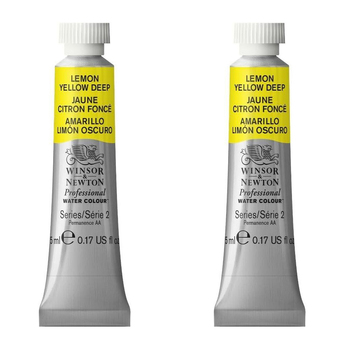 2PK Winsor & Newton 14ml Pro Watercolour Tube Winsor Orange Red Shade S1