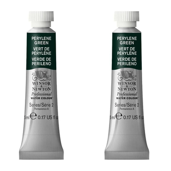 2PK Winsor & Newton 14ml Professional Watercolour Tube Yellow Ochre Light S1