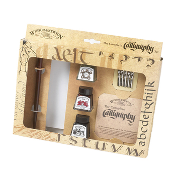 Winsor & Newton Calligraphy Ink Complete Art Colouring Set