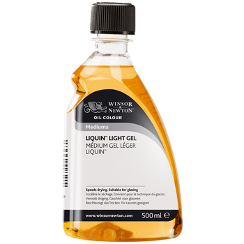Winsor & Newton 500ml Liquin Light Gel Quick Drying Mediums
