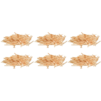 6x 3000pc Jasart Wooden Matchsticks Art/Craft - Plain