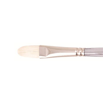 Jasart Interlocking Hog Bristle Filbert Brush - Size 12