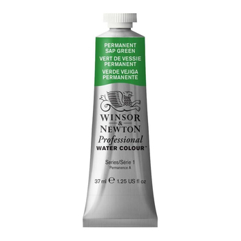 Winsor & Newton 37ml Professional Watercolour Tube Permanent Sap Green S1