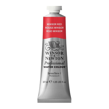 Winsor & Newton 37ml Professional Watercolour Tube Winsor Red S1