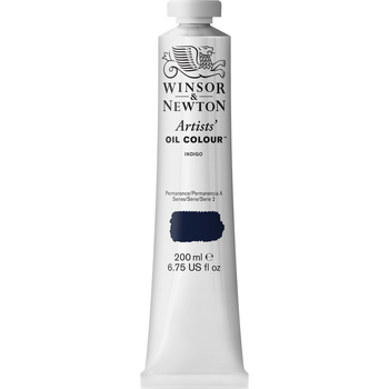 Winsor & Newton Artists Oil Colour 200ml Paint Tube Indigo Series 2