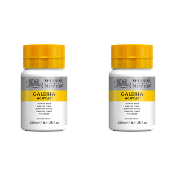 2PK Winsor & Newton 250ml Galeria Acrylic Paint S2 Gold