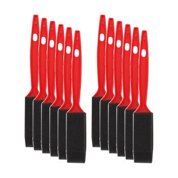 12PK Jasart Foam Sponge Paint Brush Water Based Art/Craft 75mm