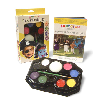 Snazaroo Palette Set - Unisex Novelty Fun Face Painting Kit