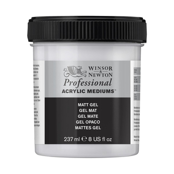 Winsor & Newton 237ml Professional Acrylic Gel Mediums - Matt
