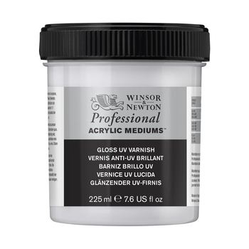 Winsor & Newton 225ml Professional Acrylic UV Varnish - Gloss