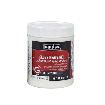 Liquitex Gloss Heavy Gel Medium 473ml Home Arts And Crafts Painting