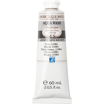 Charbonnel Aqua Wash Ink 60ml High Pigment S1 - Black 55985