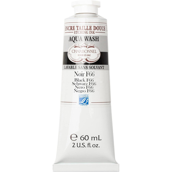 Charbonnel Aqua Wash Ink 60ml High Pigment S1 - Black F66