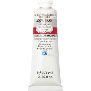 Charbonnel Aqua Wash Ink 60ml High Pigment S3 - Geranium Red