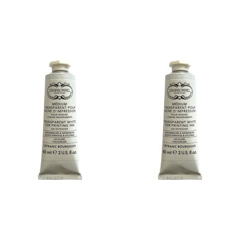 2PK Charbonnel Aquawash 60ml Transparent Oil Liquid Ground Paint Accessory