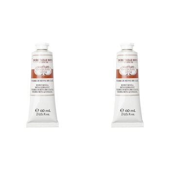 2PK Charbonnel 60ml Etching Ink Paint Tube S2 - Burnt Sienna