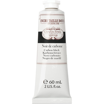 Charbonnel 60ml Etching Ink Paint Tube S2 - Carbone Black