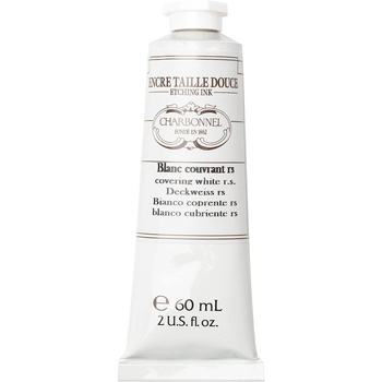 Charbonnel 60ml Etching Ink Paint Tube S2 - Covering White RS