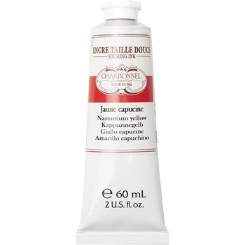 Charbonnel 60ml Etching Ink Paint Tube S6 - Nasturtium Yellow