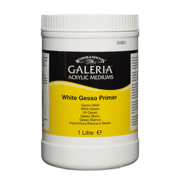 Winsor & Newton 1L Galeria Acrylic Mediums Gesso Primer - White