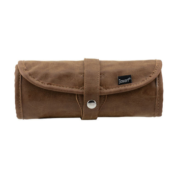 Jasart 48-Pencil Wrap Storage Organiser 24x8cm - Brown